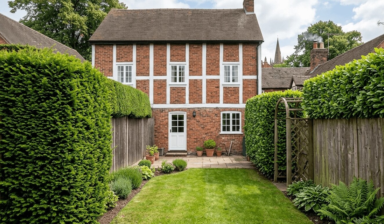 Hedge cutting in Shrewsbury