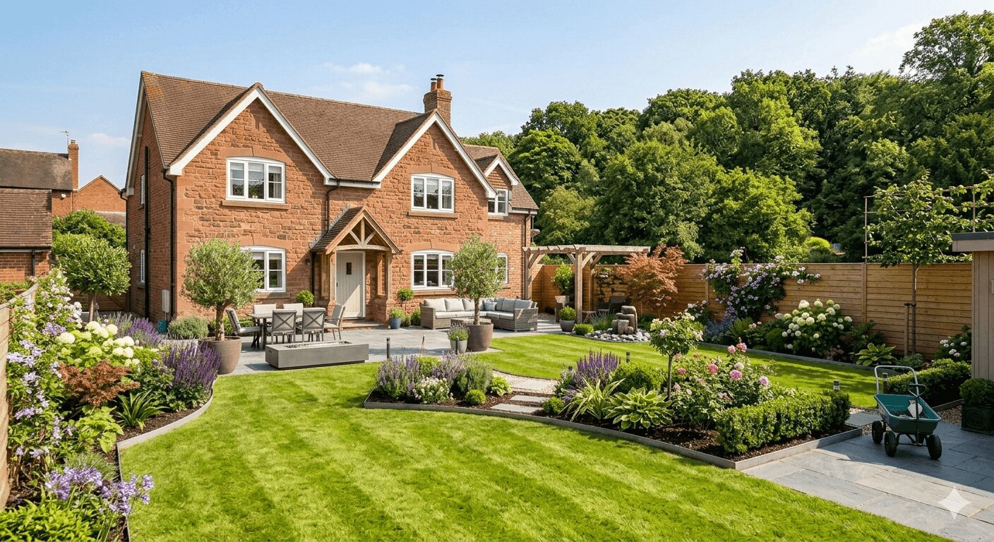 Landscaping services in Bridgnorth
